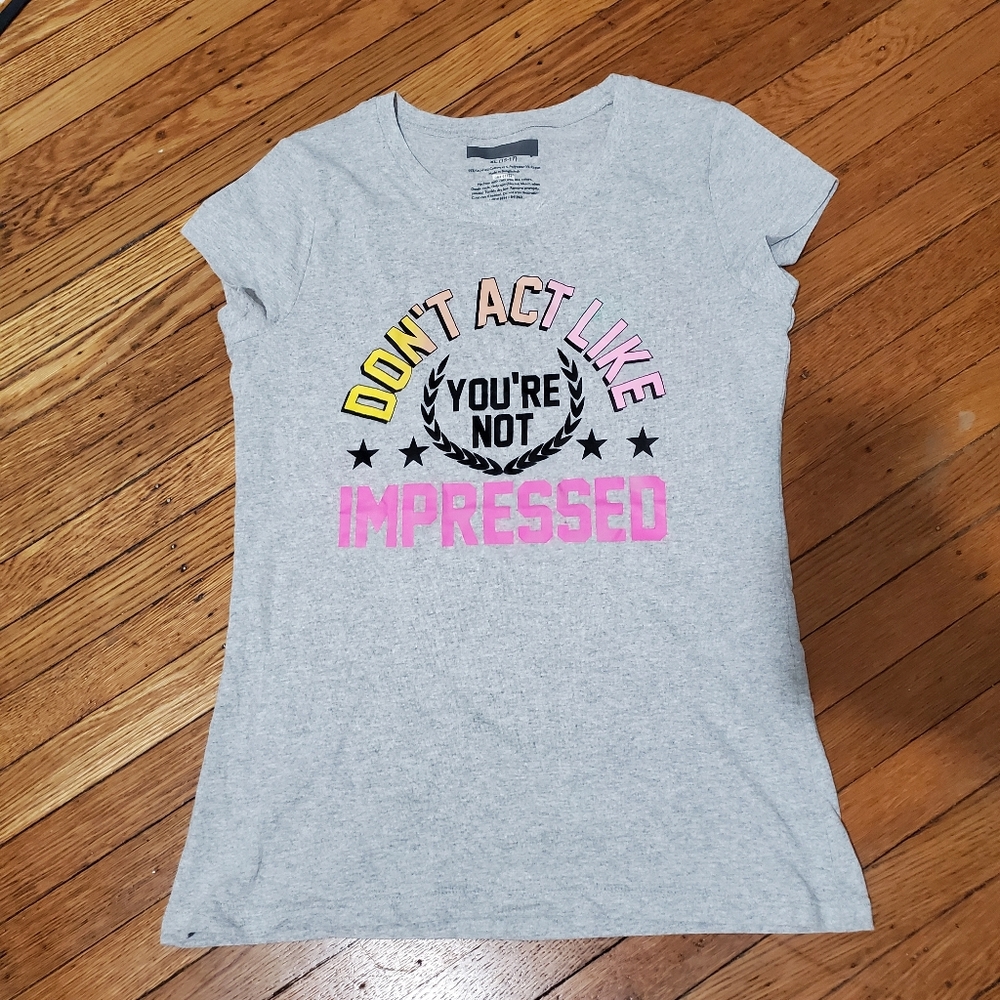 BRAND NEW graphic collegiate style t shirt